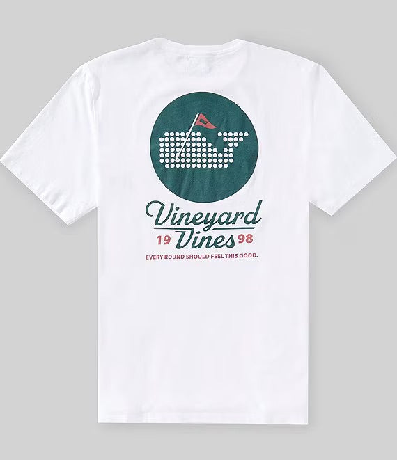 Golf Ball Tee Whale Short Sleeve Tee
