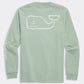 Long Sleeve Vintage Whale Tee
