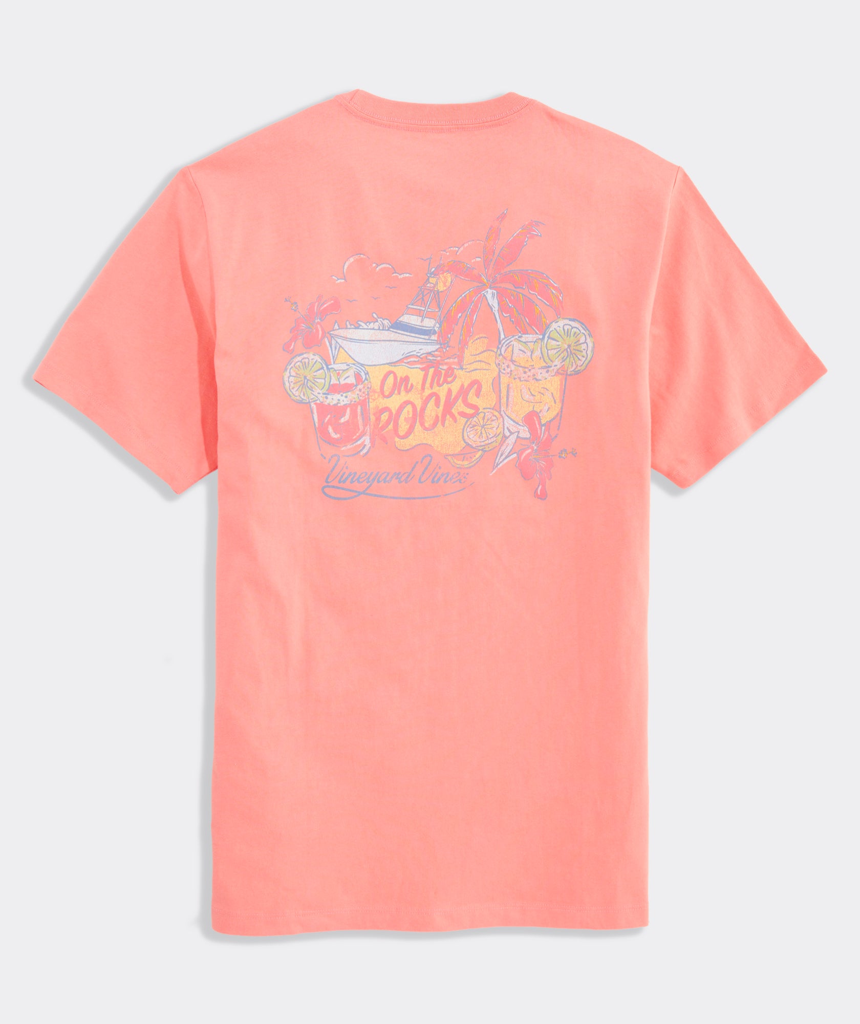 On The Rocks Short Sleeve Pocket Tee