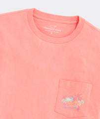 On The Rocks Short Sleeve Pocket Tee