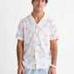 Sea the Keys Seabreeze Linen Rayon Short Sleeve Cabana Shirt