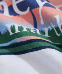 Sunset Golf Logo Box Short Sleeve Tee