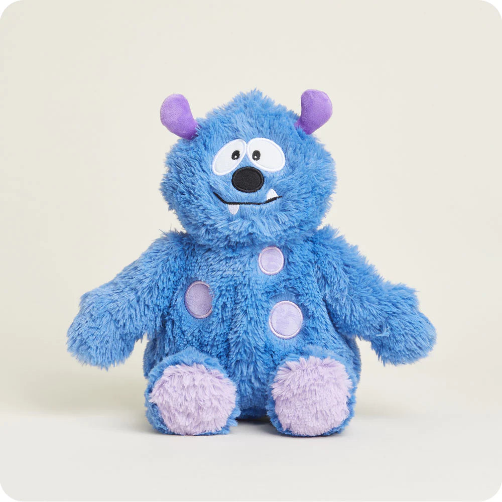 A Blue Monster Stuffed Animal from Warmies®.