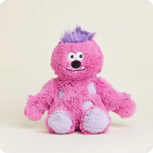 A Pink Monster Stuffed Animal from Warmies®. 1000