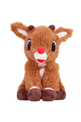 Rudolph the red noise reindeer stuffed animal from Warmies.