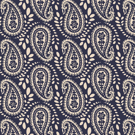 Waves Paisley