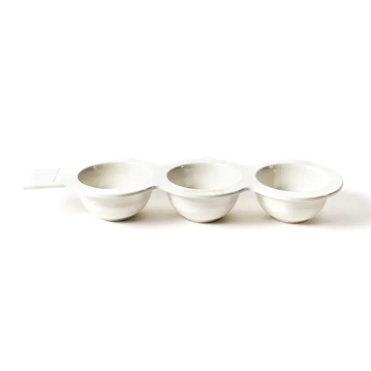 White Stripe Mini Trio Bowl - Happy Everything