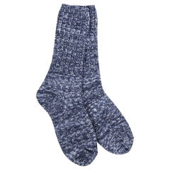 Weekend Ragg Crew Socks | Denim