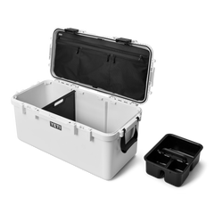 YETI LoadOut GoBox 60 in White.