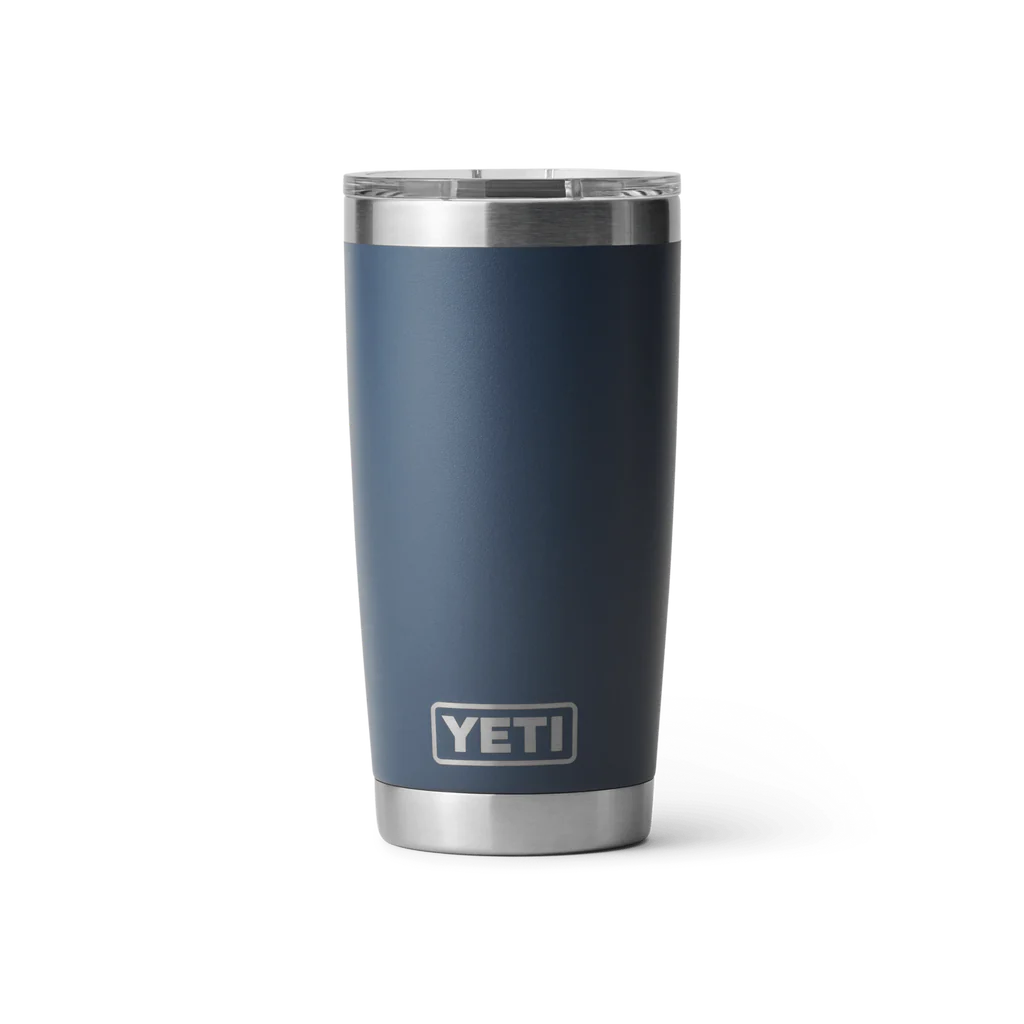 Rambler 20 oz Tumbler With Magslider Lid - Navy - YETI Tumbler