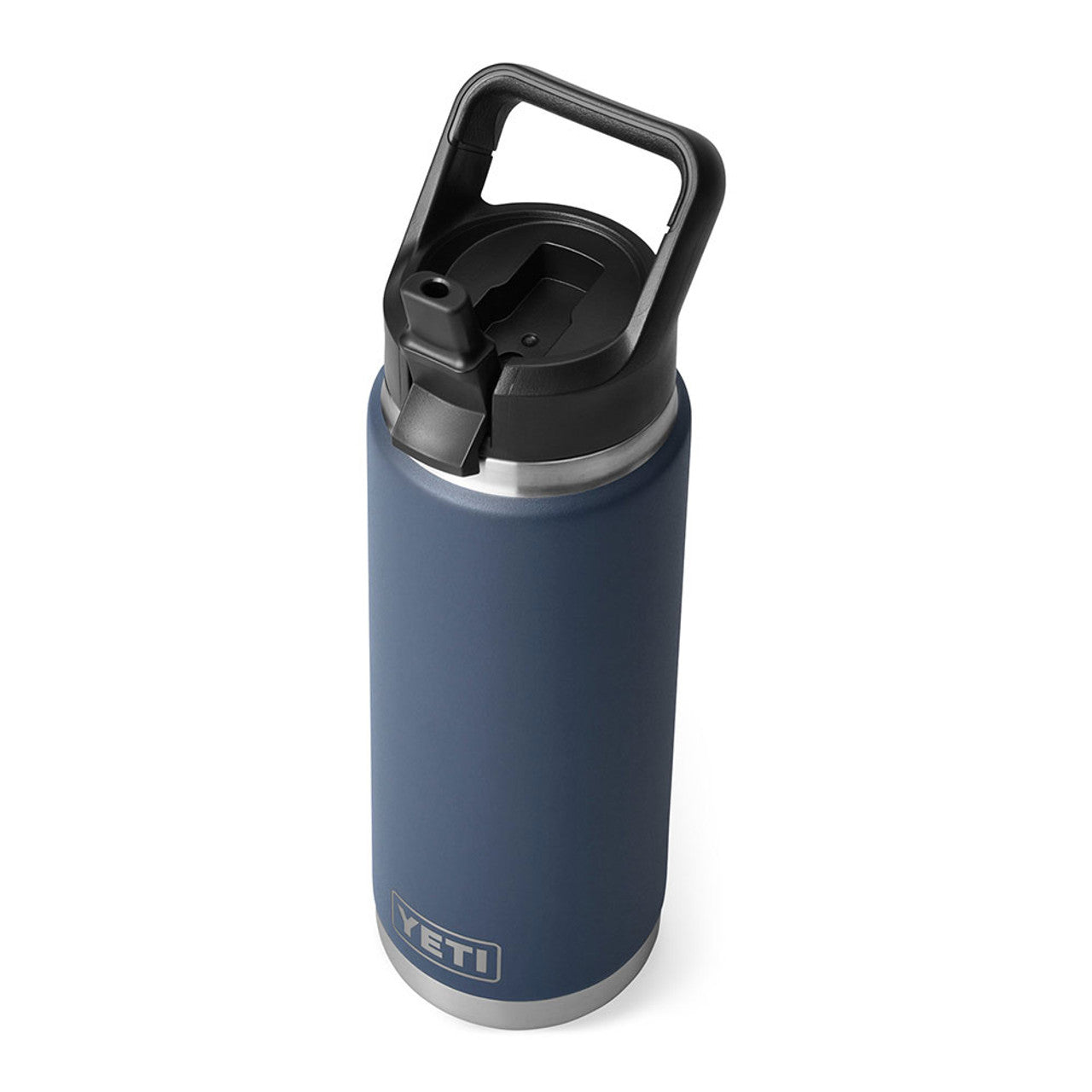 Rambler 26 oz Straw Bottle Navy