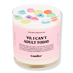 Yo, I Can't Adult Today Candle
