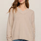 Cloud Spun V-Neck Sweater