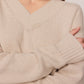 Cloud Spun V-Neck Sweater