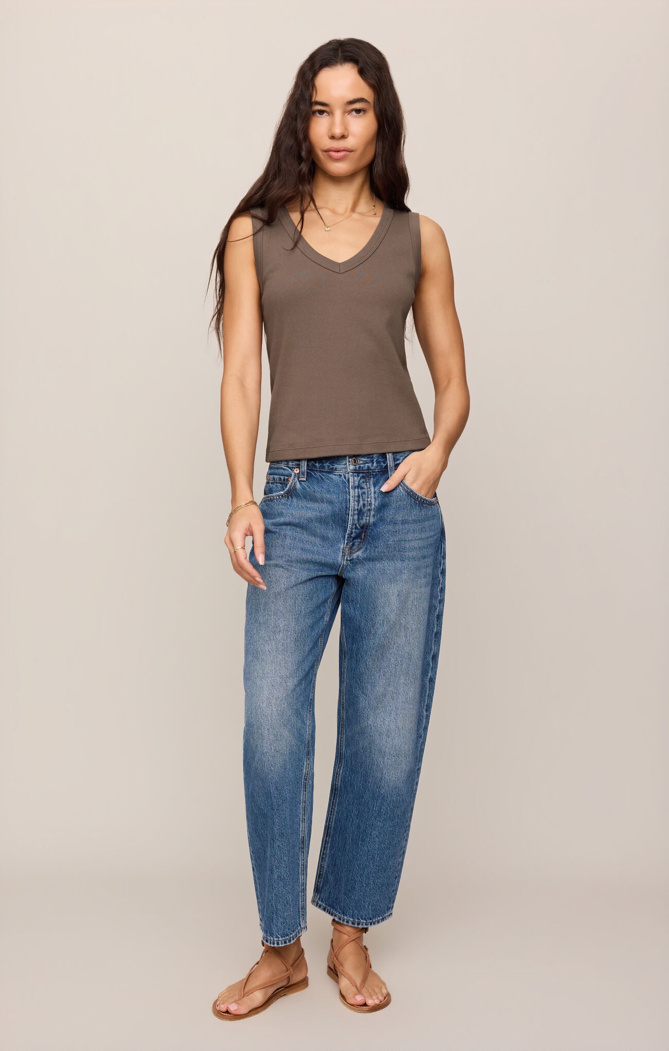 Ellie V Neck Tank