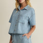 Everyday Denim Button Up