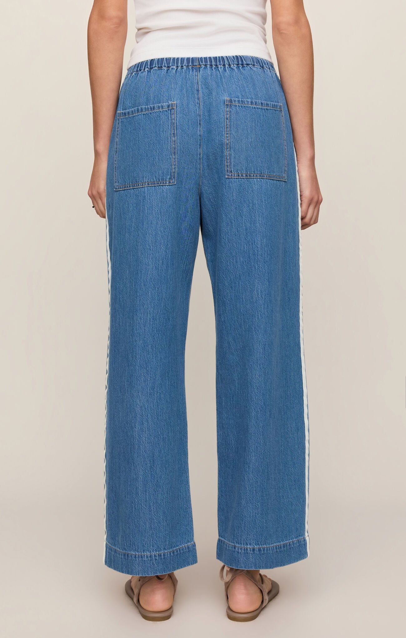 The Sidelines Denim Track Pant