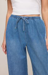 The Sidelines Denim Track Pant