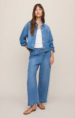 The Sidelines Denim Track Pant