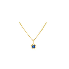 Stia September Birthstone Necklace - Gold