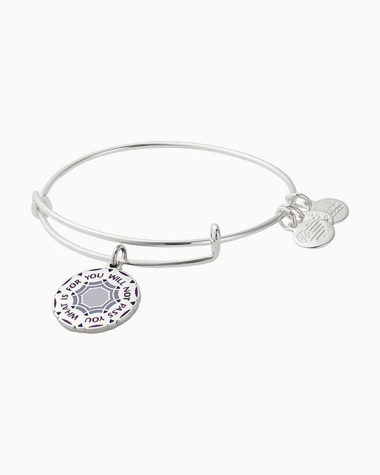 What Is For You Will Not Pass You Charm Bangle silver 800