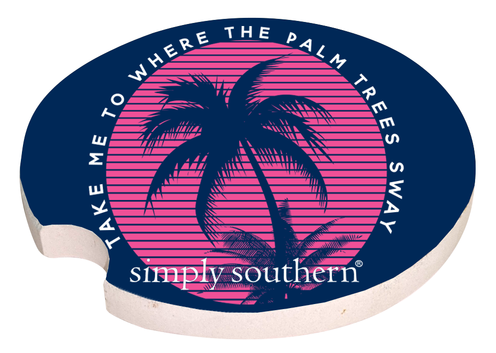 Simply Southern Palm Coaster