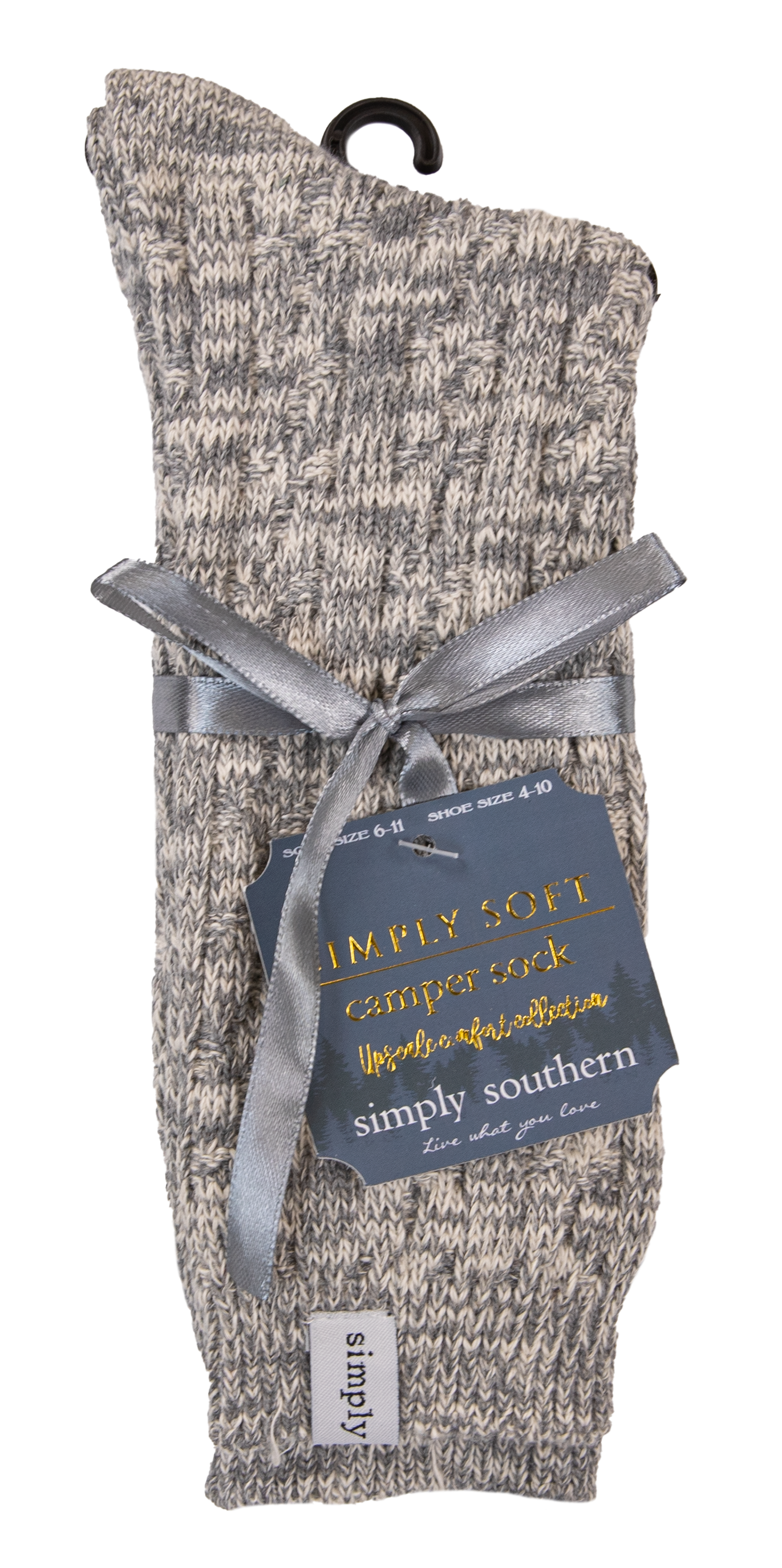 Simply Southern Soft Socks Heather Grey