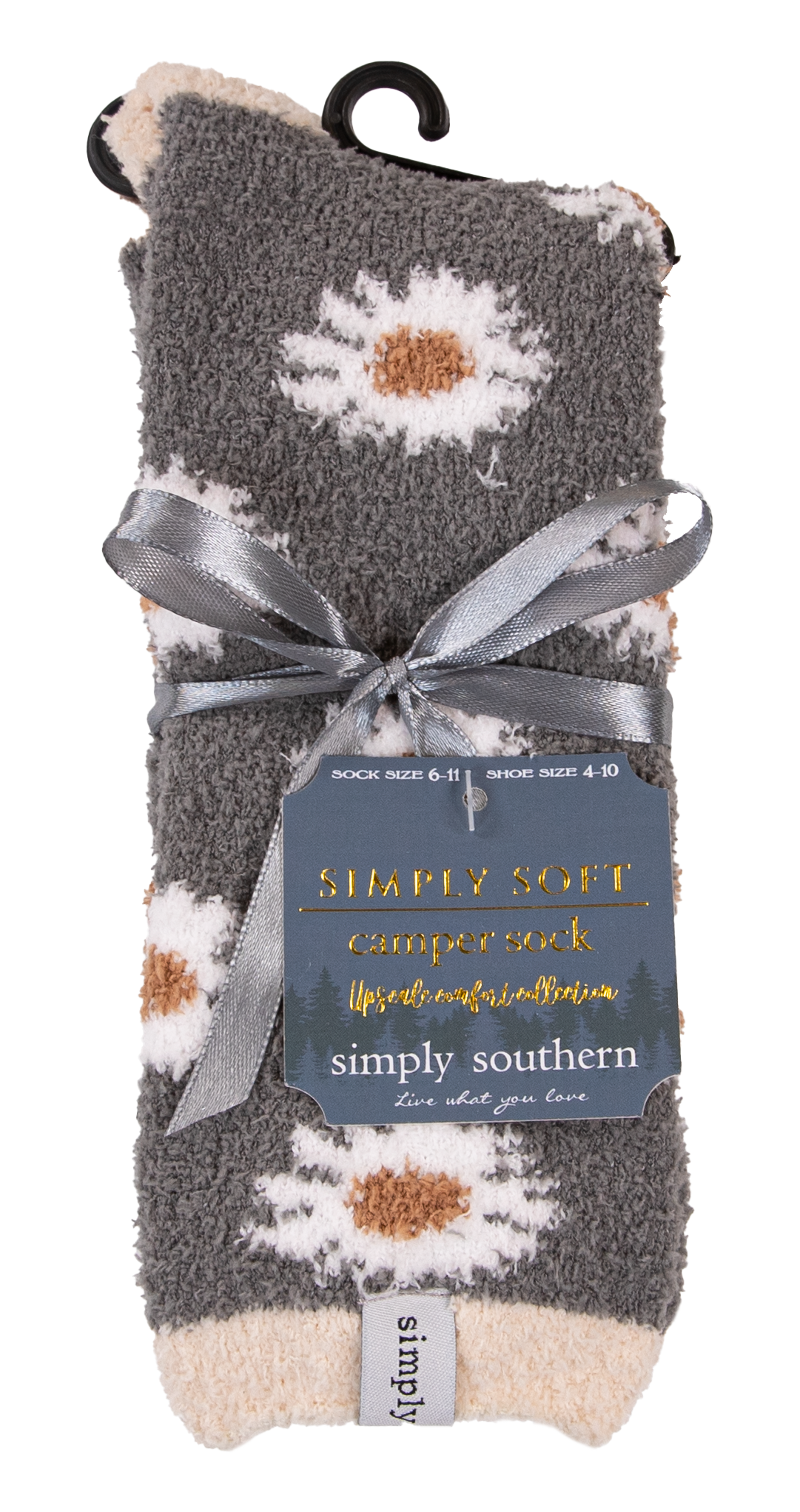 Simply Southern Soft Socks- Pattern Daisy 