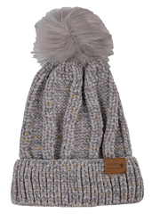 Simply Southern - Women's Chenille Beanie - Gray