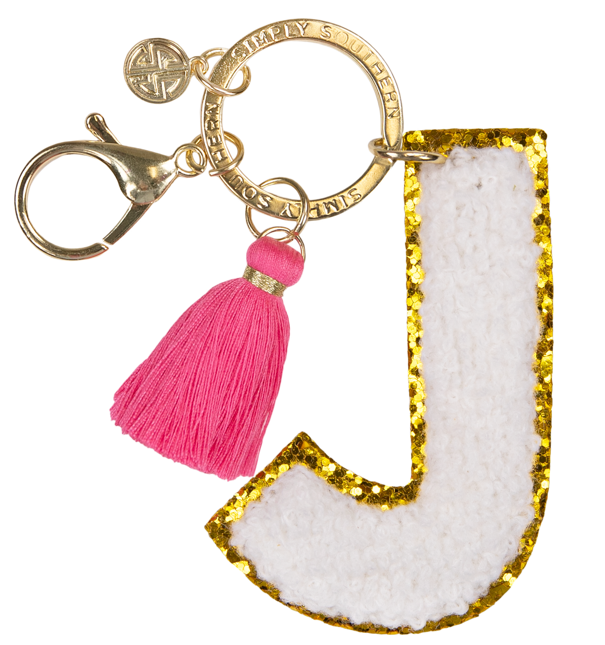 Simply Southern® - Varsity Keychain J