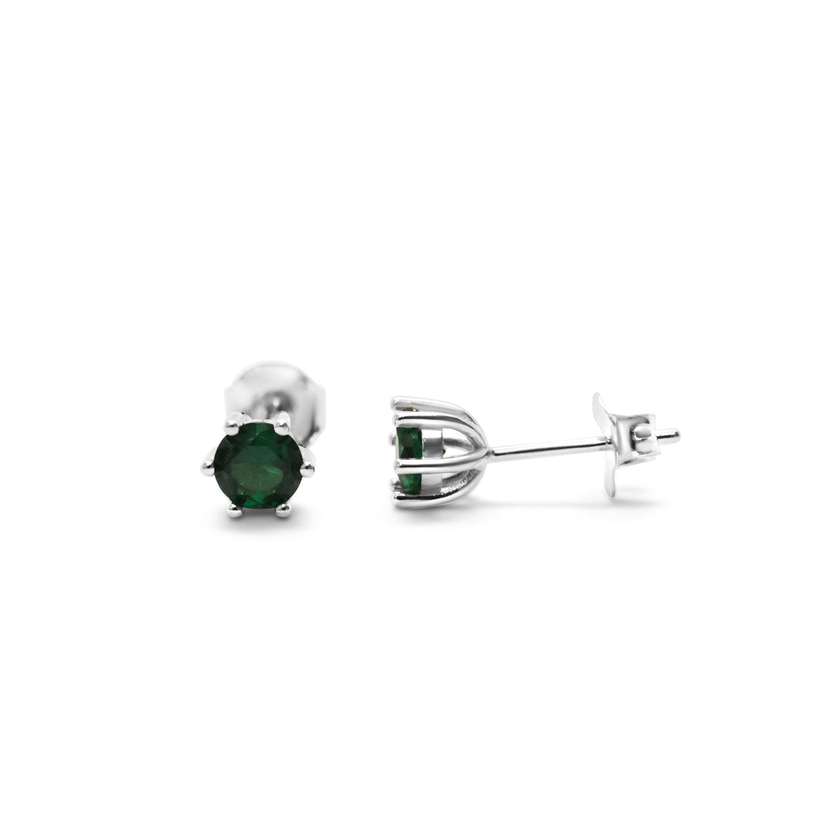 Stia 6 Prong Emerald CZ