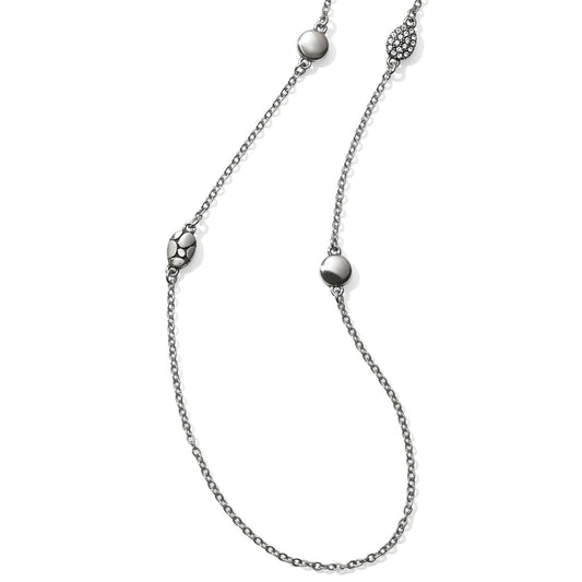 Pebble Mix Long Necklace 1500
