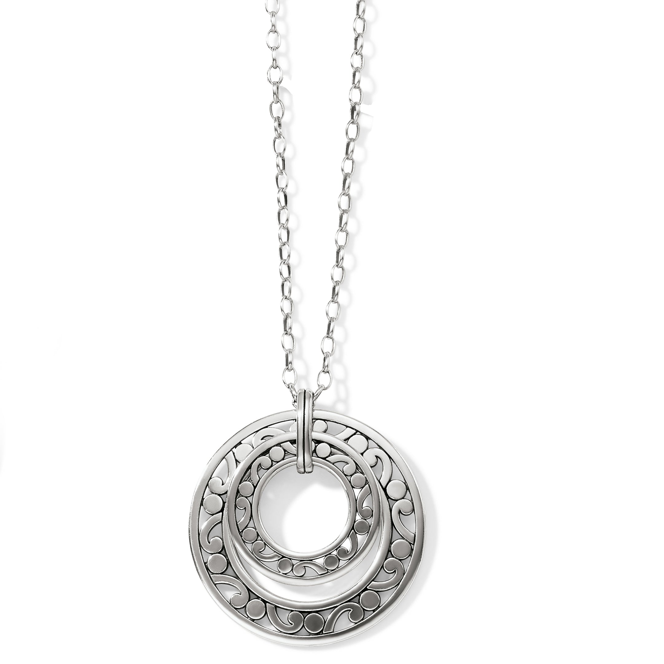 Contempo Open Ring Convertible Long Necklace