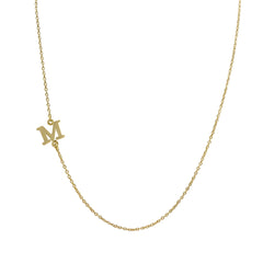 Stia A Letter Close To The Heart Necklace "M"