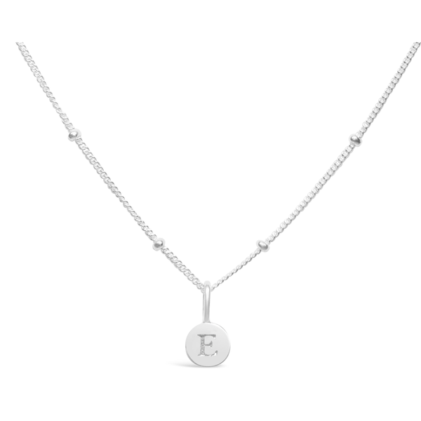 Stia .925 Sterling Silver with Anti-tarnish Plating. 16" chain with 2" extender. Saturn chain.
