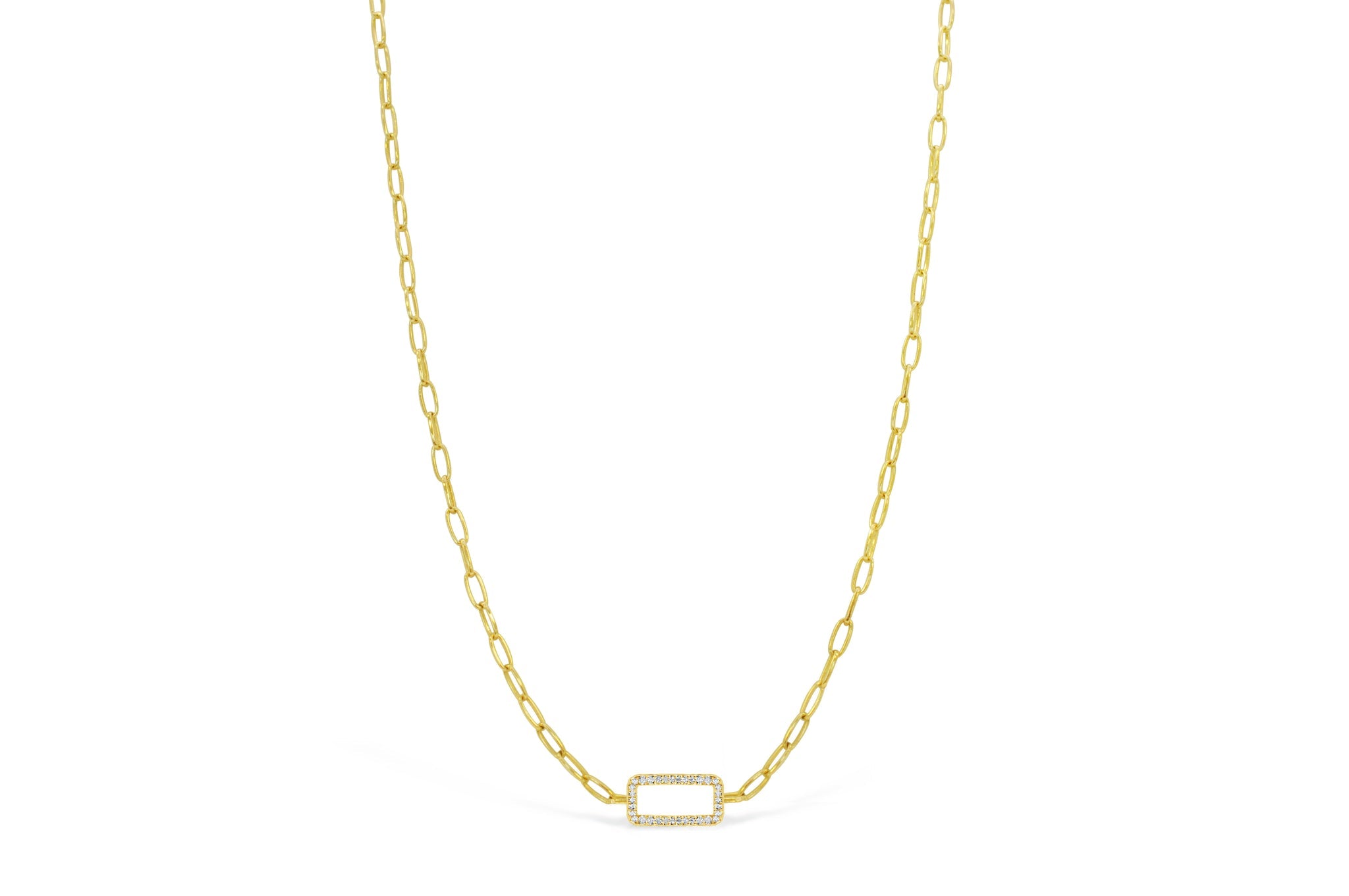 Stia Linked Forever Necklace Gold