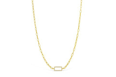 Stia Linked Forever Necklace Gold