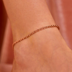 Twisted Rope Rose Gold Model