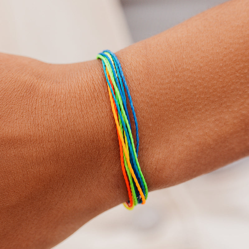 Pura Vida Original Neon Shoreline Bracelet