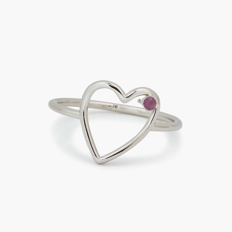 Sweetheart Ring Silver 