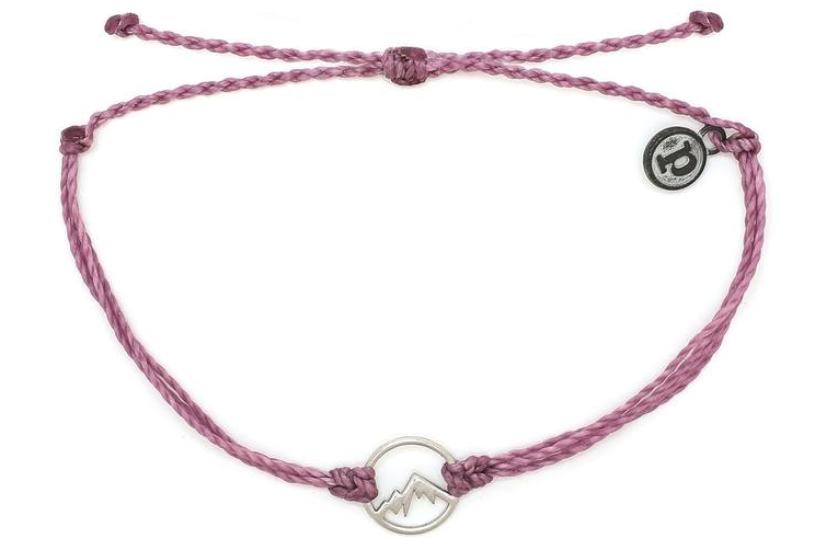 Pura Vida Silver Aspen Bracelet Lavender