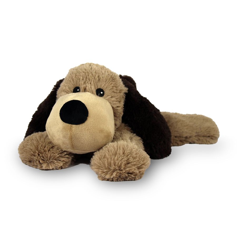 Warmies Plush Brown Dog