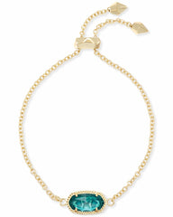 Elaina Gold - London Blue Bracelet Front View
