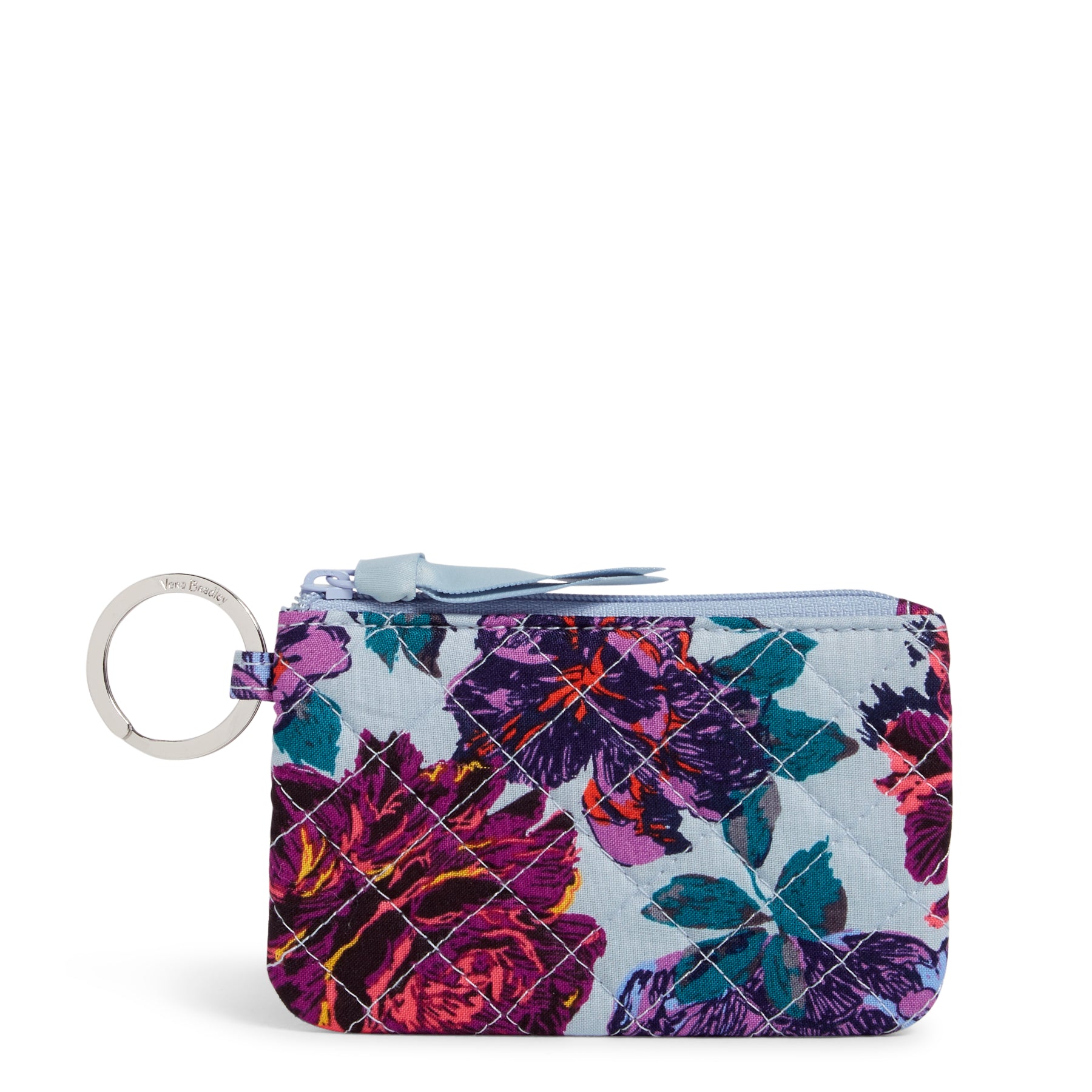 Zip ID Case - Neon Blooms