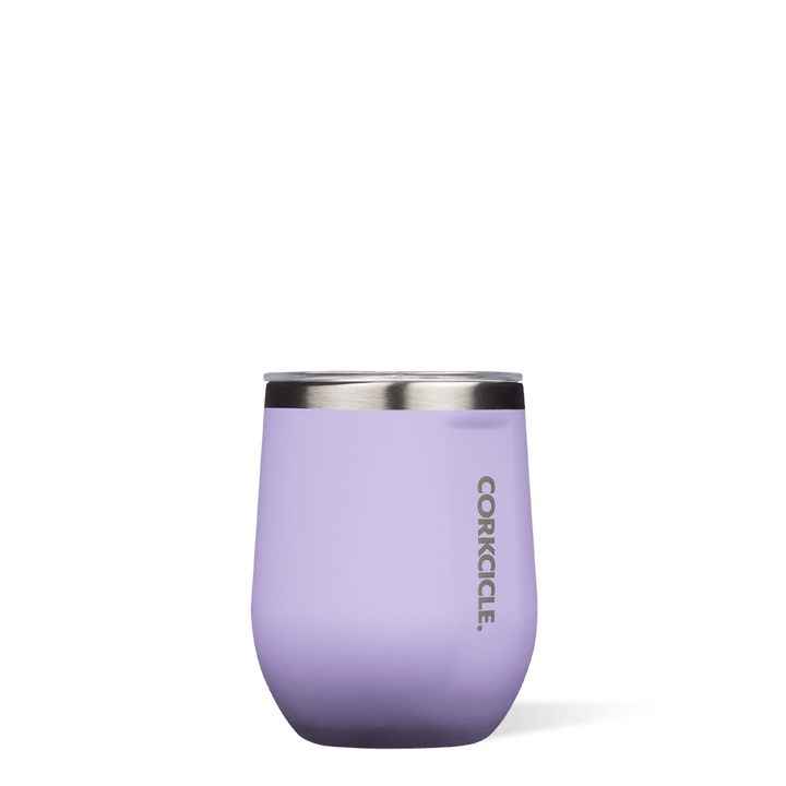 Lilac - Stemless Cup 12oz Front View