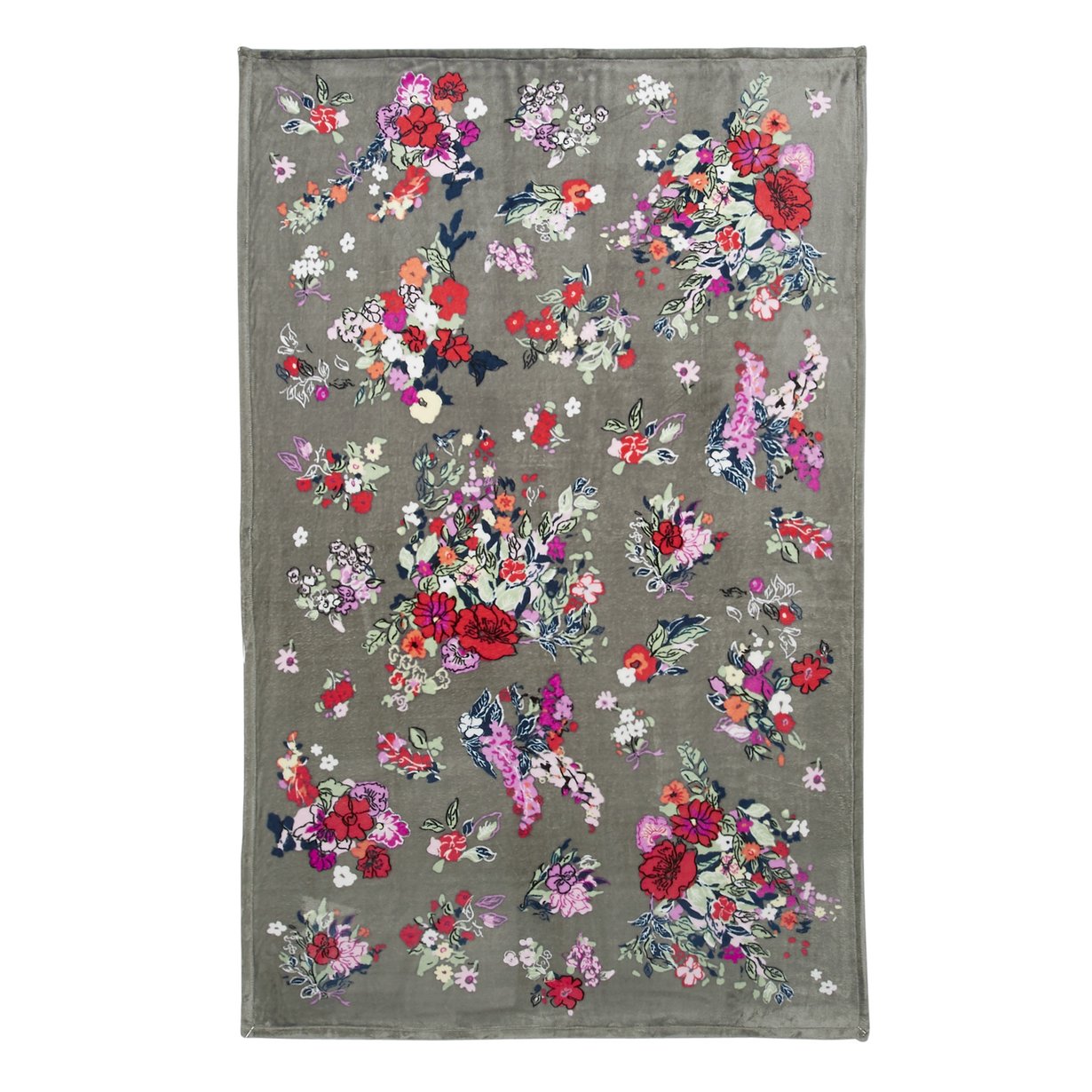 Plush Throw Blanket Hope Blooms 