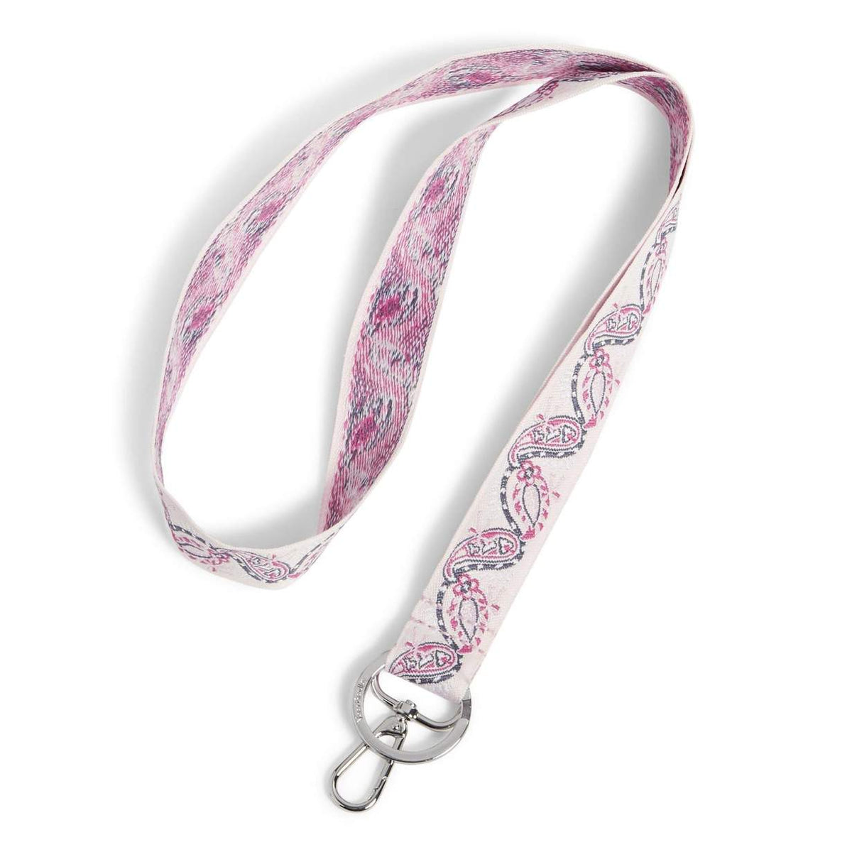 Wide Lanyard Felicity Paisley Pink