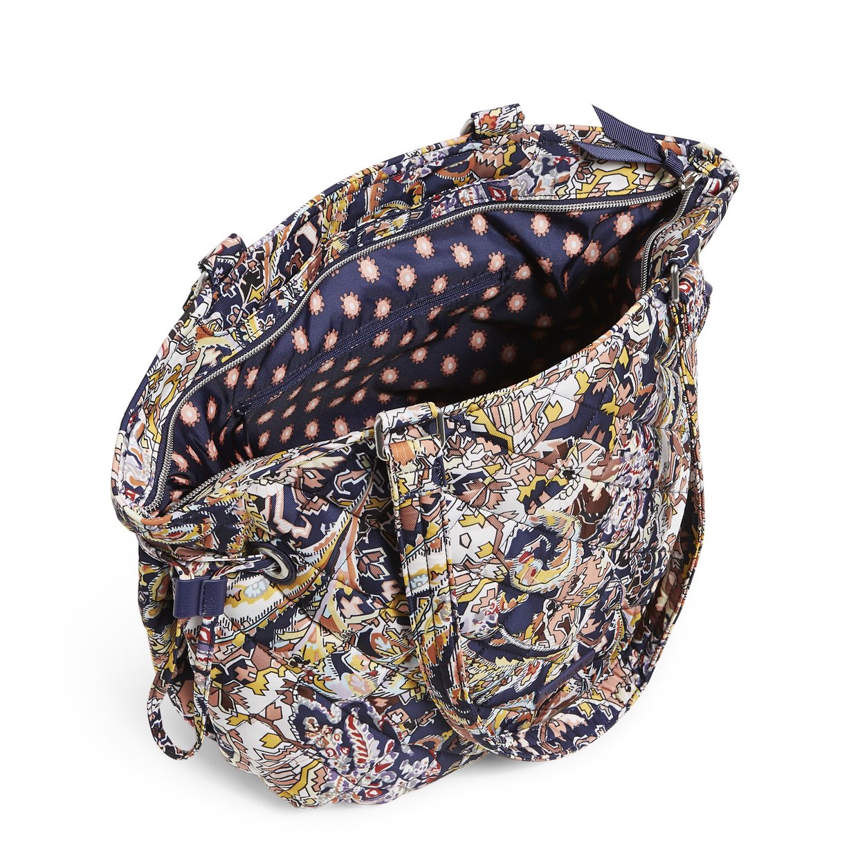 Cinch Shoulder Bag Tangier Paisley Inside