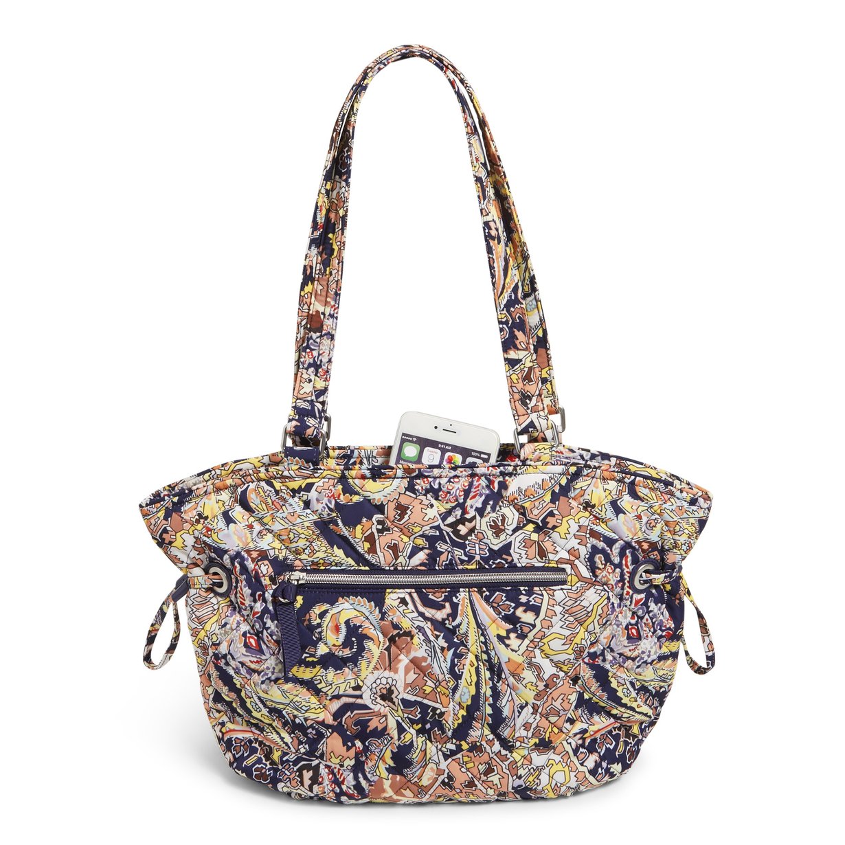 Cinch Shoulder Bag Tangier Paisley Zipper