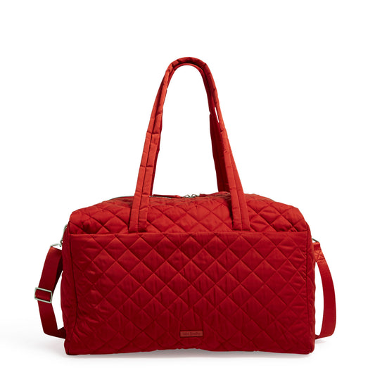 Large Travel Duffel Bag In Cardinal Red - Vera Bradley® 1302